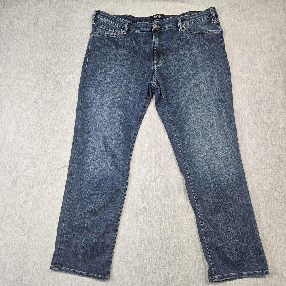 34 Heritage Jeans Mens 42x30 Blue Charisma Comfort Rise Classic Stretch Denim